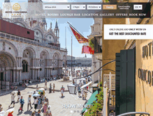 Tablet Screenshot of hotelconcordia.com